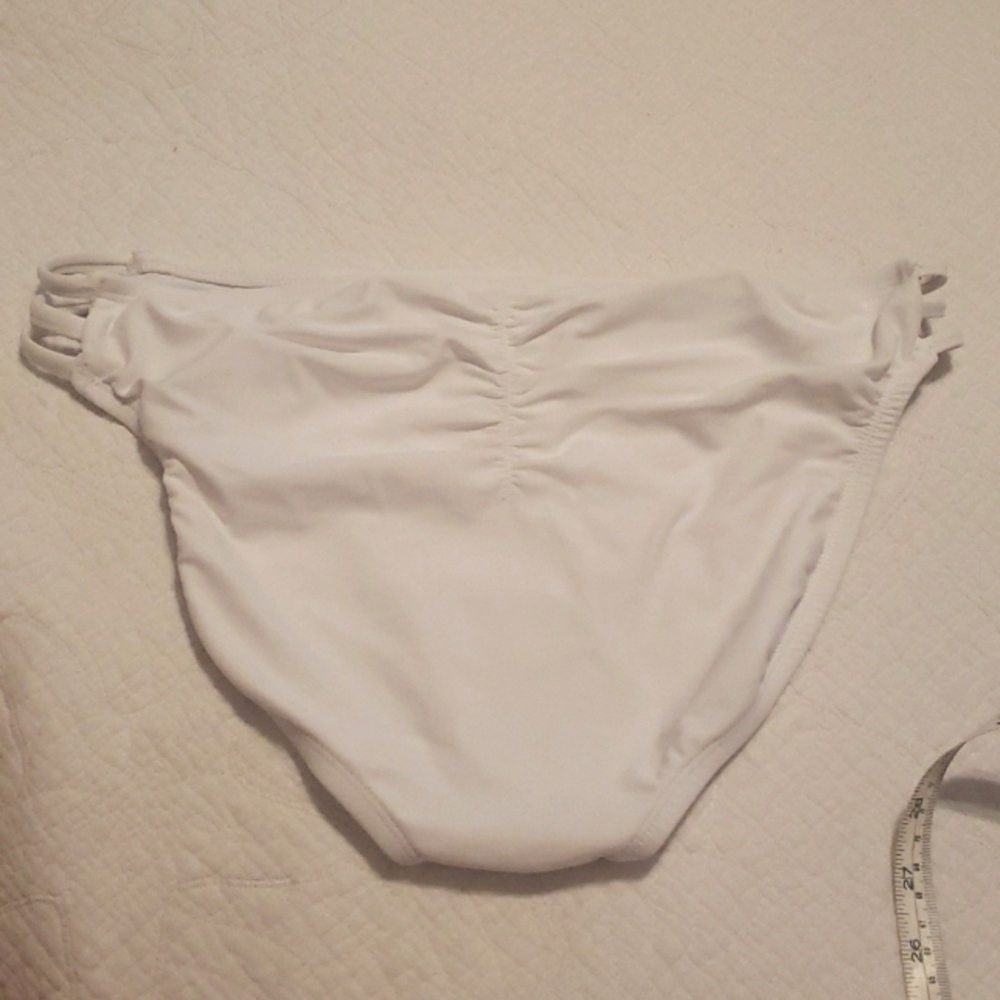 Swimsuits For All White Bikini Bottom - Picture 4 of 5